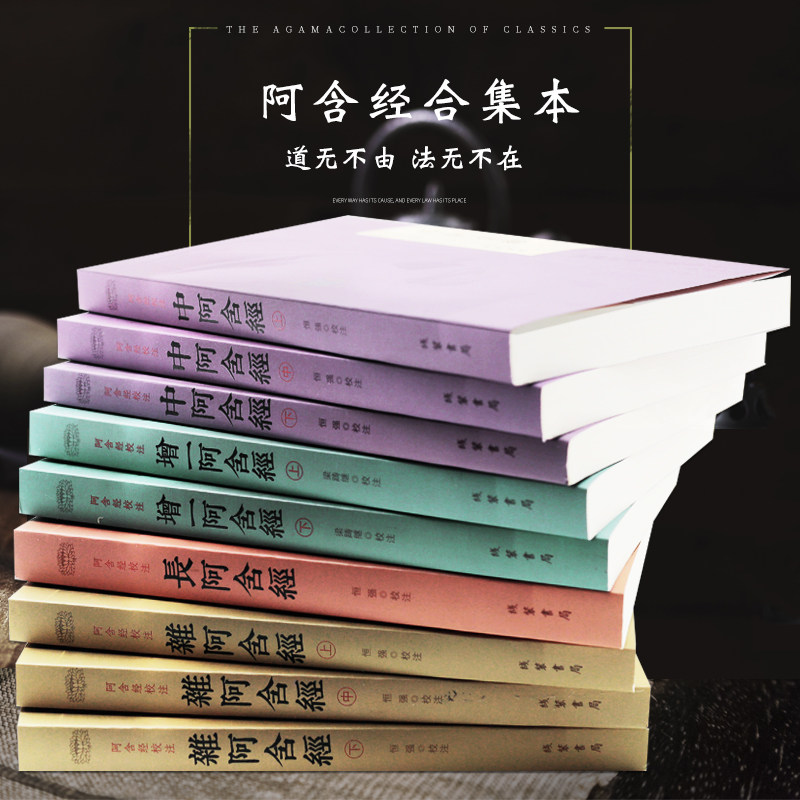 包邮阿含经校注套装全9册增阿含经长阿含经杂阿含经中阿含经合集校注四含经注解禅学书籍禅学入门佛教书籍佛教图书正版