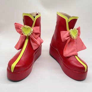 巴啦啦小魔仙美琪美雪cos鞋子定制动漫游戏cosplay靴子演出鞋定做