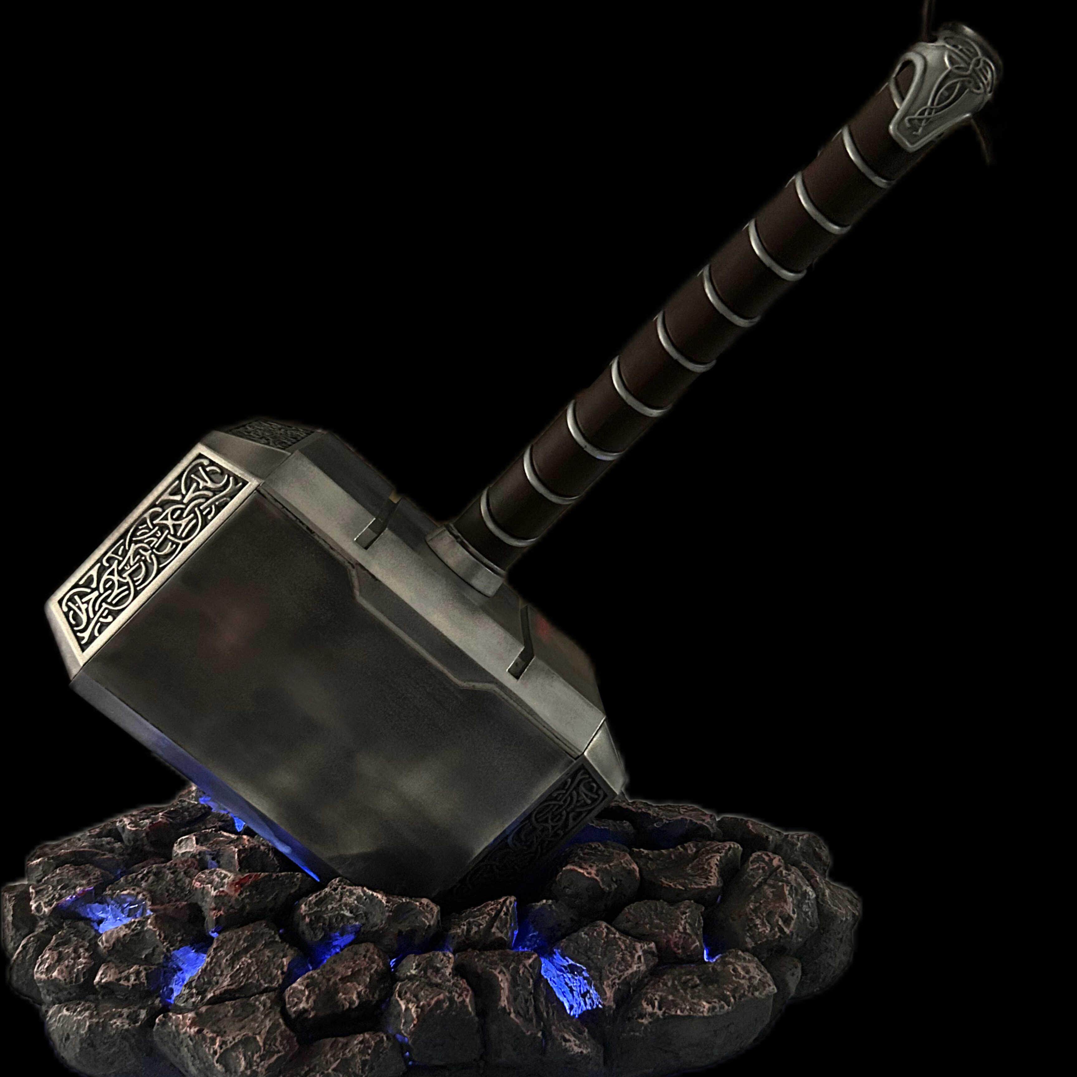 0版1比1索尔暴风战斧武器装备摆件周边