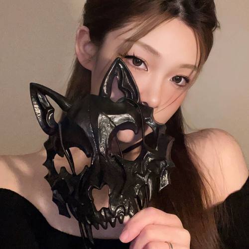 cosplay二次元半脸面罩