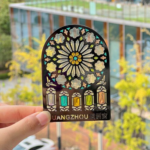 广州圣心大教堂亚克力透光冰箱贴