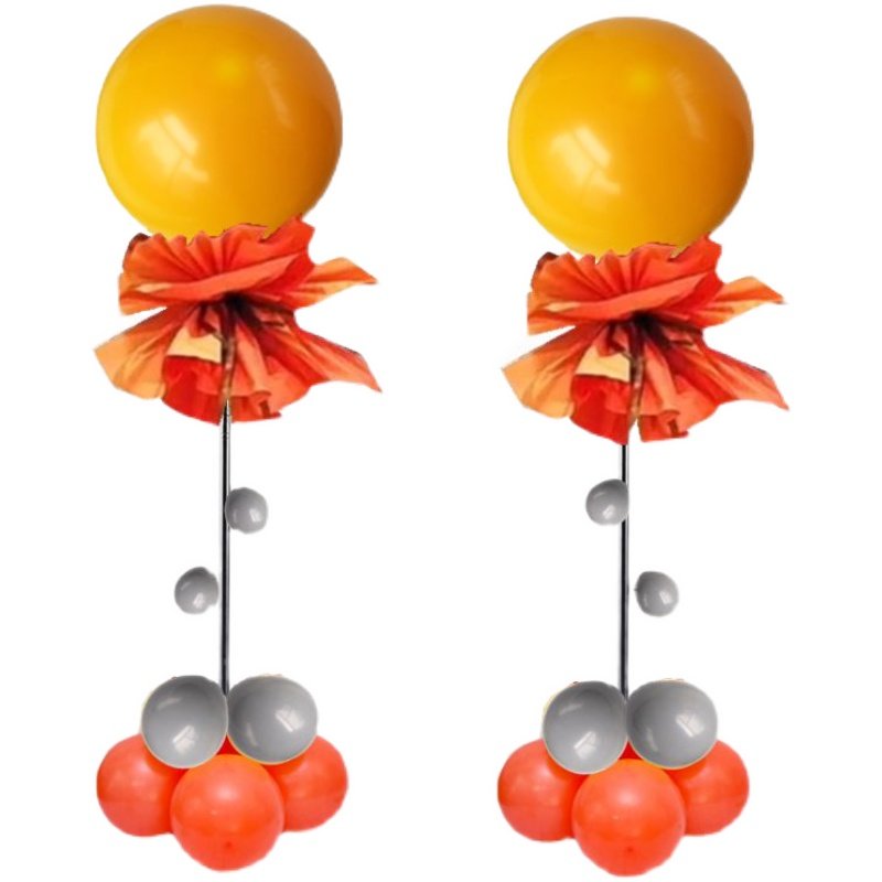 气球立柱路引室外落地飘空神器装饰店铺商场开业婚房生日场景布置