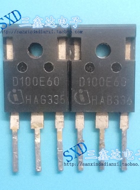 D100E60 原装拆机 TO-247 电焊机常用快恢复整流管 可直拍