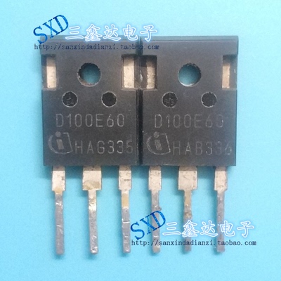 D100E60 原装拆机 TO-247 电焊机常用快恢复整流管 可直拍