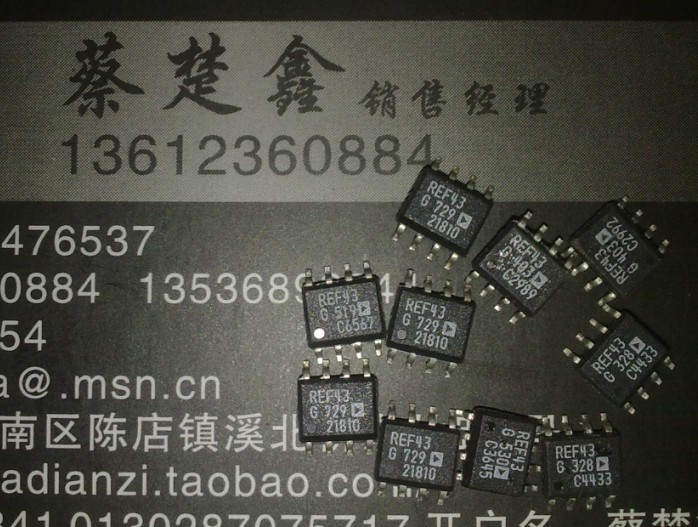 REF43GS  F43GS进口原装拆机集成IC 贴片IC 质量保证 特价