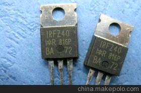IRFZ40  IRFZ40PBF 进口拆机TO-220 N通道 功率MOSFET 35A 50V