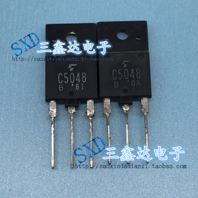 2SC5048 C5048 进口原装拆机行管 1500V 12A 50W三极管测好