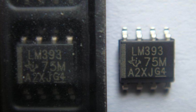 LM393DR 贴片SOP-8 拆机双电压比较器集成电路 强过国产