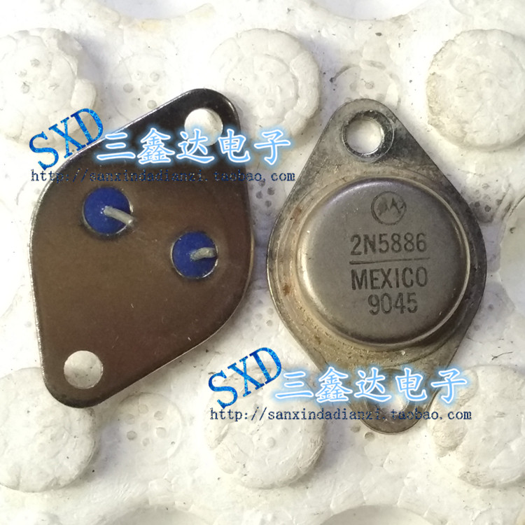 2N5886  2N5886原装拆机  大功率金封管质量保证 现货