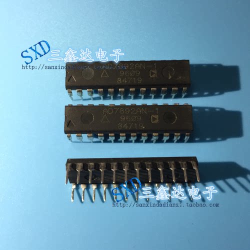 AD7892AN-1  AD7892BN  AD7892进口原装拆机 DIP24 直插芯片