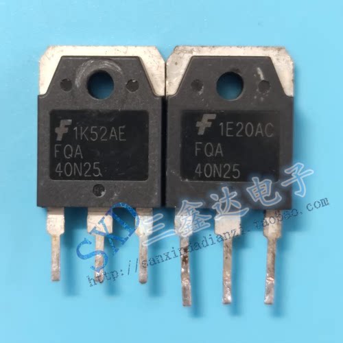 FQA40N25原装进口拆机 大功率MOS场效应管 40A250V 原字原脚