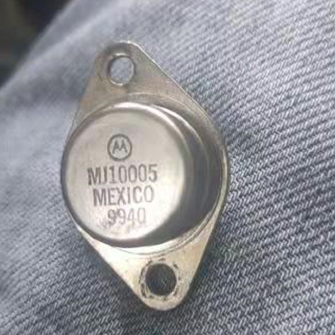 MJ10005原装拆机金封铁帽TO-3 大功率达林顿晶体NPN三极管