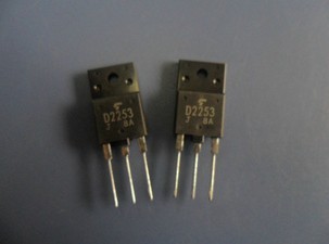 2SD2253  D2253进口拆机阴极射线管行管2SD2253  D2253特价