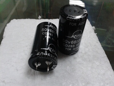 50V6800UF 6800UF50V全新原装铝电解电容器25X45mm质量保证