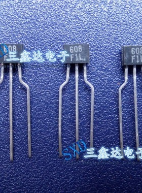 2SA608 A608三极管 进口SANYO TO-92S 直插三极管