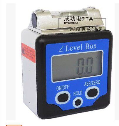 电子仰角仪 角度尺 倾斜仪 带水平和磁吸 寻星仪测量仰角用