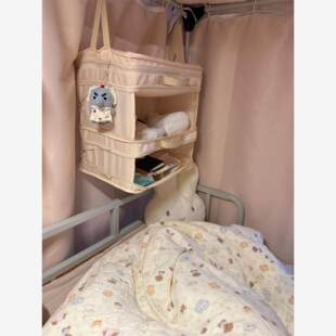 宿舍床上收纳袋上铺收纳神器多功能学生悬挂式袜子内衣分层置物袋