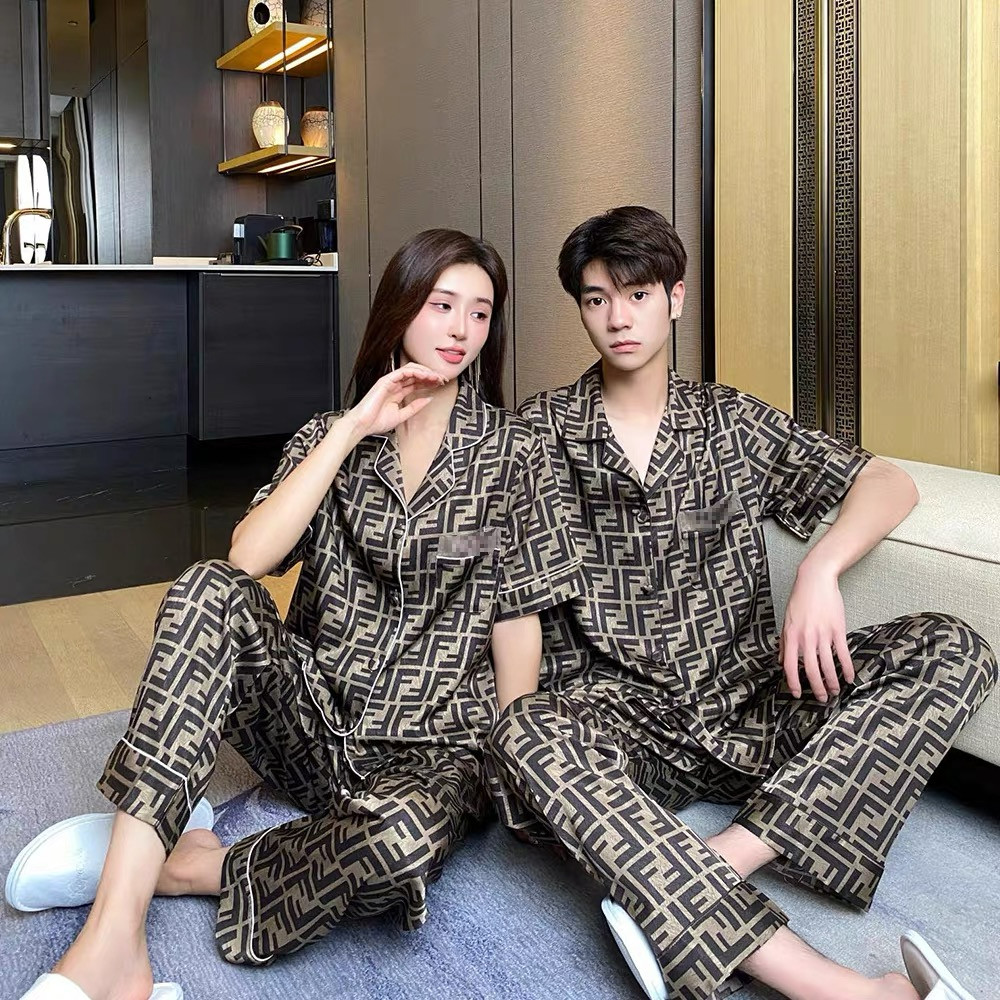 2025年新款情侣睡衣女冰雪丝两件套装网红爆款大牌奢华男士家居服,女士内衣/男士内衣/家居服,睡衣/家居服套装,淘宝优惠券,粉丝福利购,淘宝优惠卷