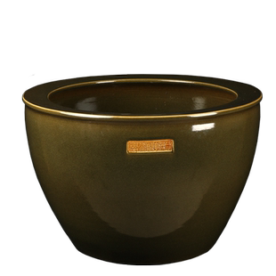 景德镇茶叶末釉陶瓷大缸养鱼缸睡莲荷花盆缸门海仿古水缸庭院树缸