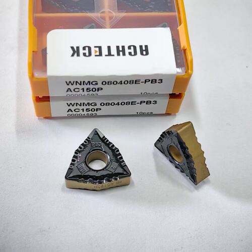 澳克泰桃型数控刀片WNMG080408E-PB3 AC150P R角0.8