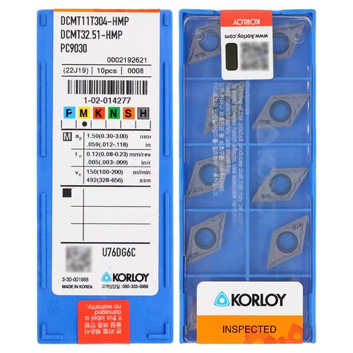 正品韩国克洛伊 数控刀片 DCMT11T302/11T304/11T308-HMP PC9030