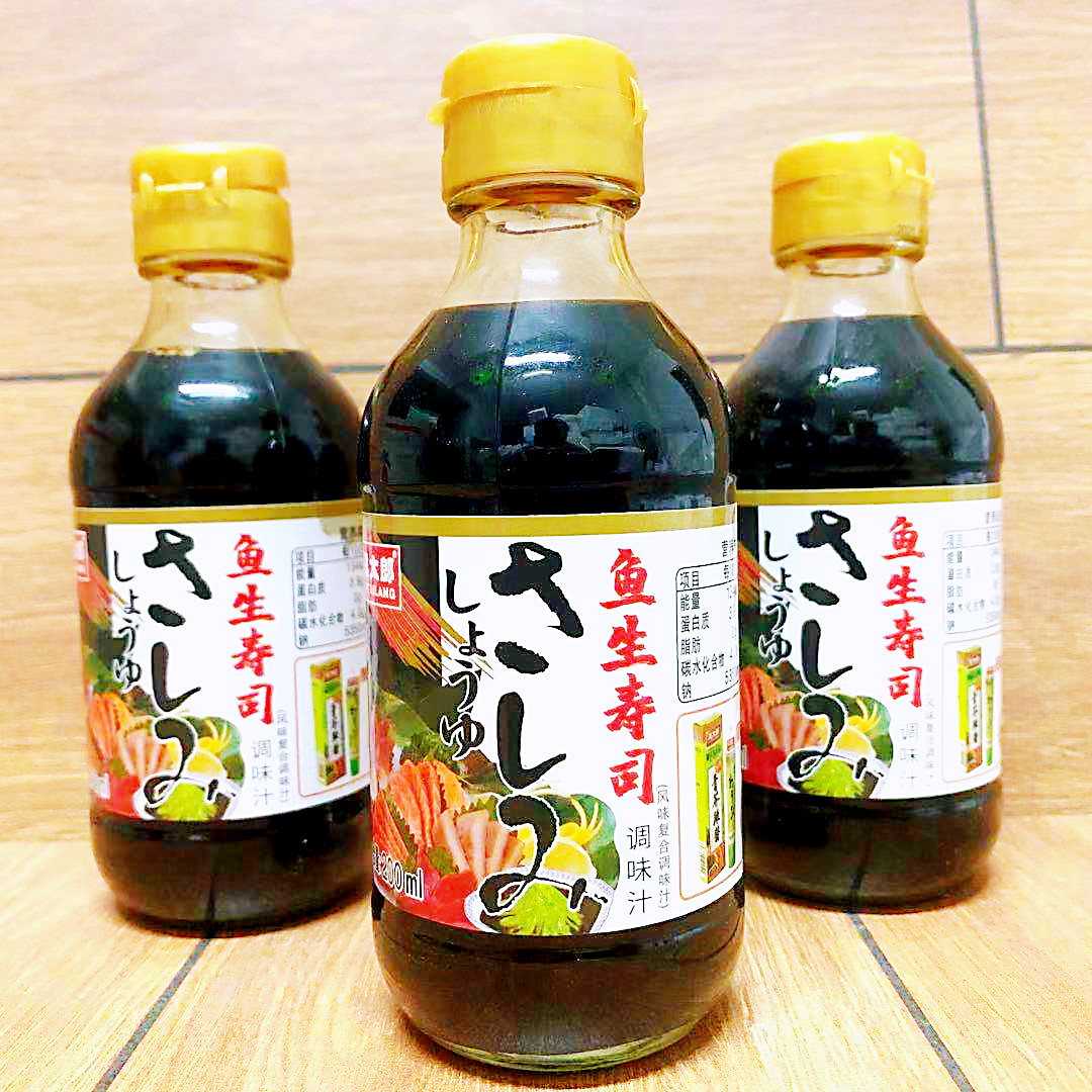 鱼生寿司调味汁200ml*4瓶装 三文鱼海鲜刺身海鲜特级酱油