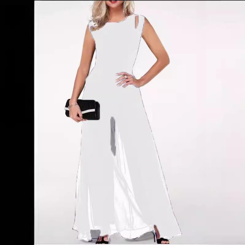summer women overlay jumpsuit sexy alluring casual