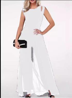 summer women overlay jumpsuit sexy alluring casual