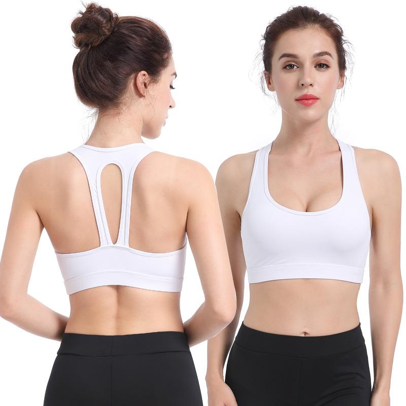 sports ring bra skin-friendly underwear yoga back steel