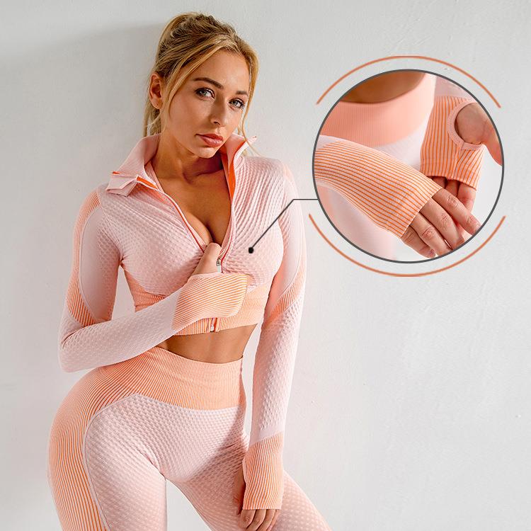 running sports seamless tights training women for exposed