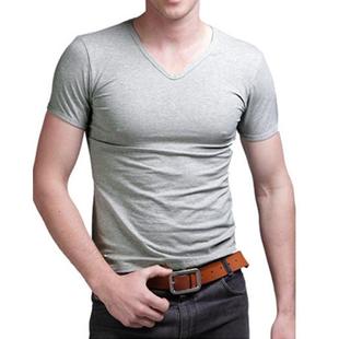 men enlarged solid mens super color fat neck modal