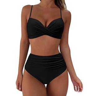 packed sexy bikini tight waist swimsuit hard