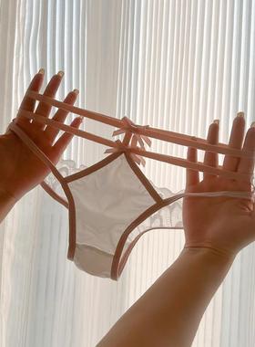 Women Kiss Flirty Satin for Women High Female Panties