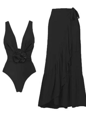 sexy swimsuit women slimming flowered for suit One-piece