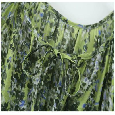 traf official summer print elegant dress flora dresses