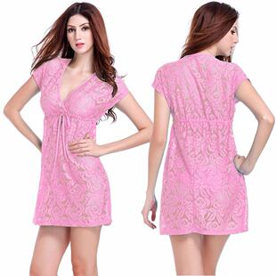 beach bikini seaside cover loose lace hollow swimsuit