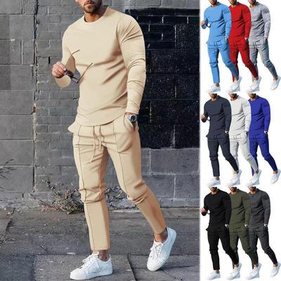 clothing man sports clothes loose oversized shirt+pants