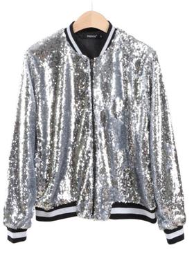 chaquetas women jacket winter sports jacket long sequin