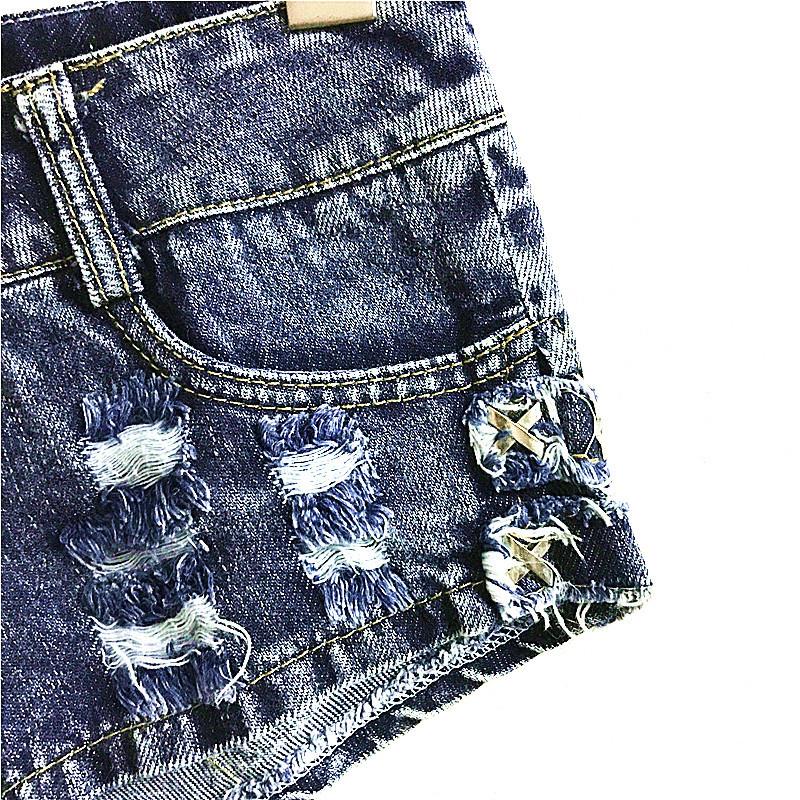shorts waist low denim color nostalgic pants womens sexy
