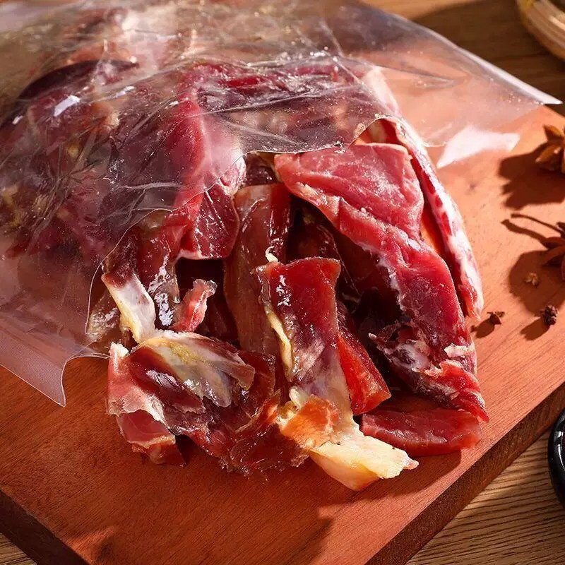正宗金华火腿边角料碎肉精去骨馅料腊味煲汤下脚料火腿肉云腿