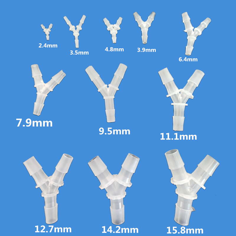 塑料y型/三通宝塔接头 三通接头软管宝塔接头胶管y型接头水管接头