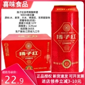 扬子红啤酒苦荞精酿啤酒玻璃瓶啤酒扬子精酿啤酒苦荞啤酒 新品