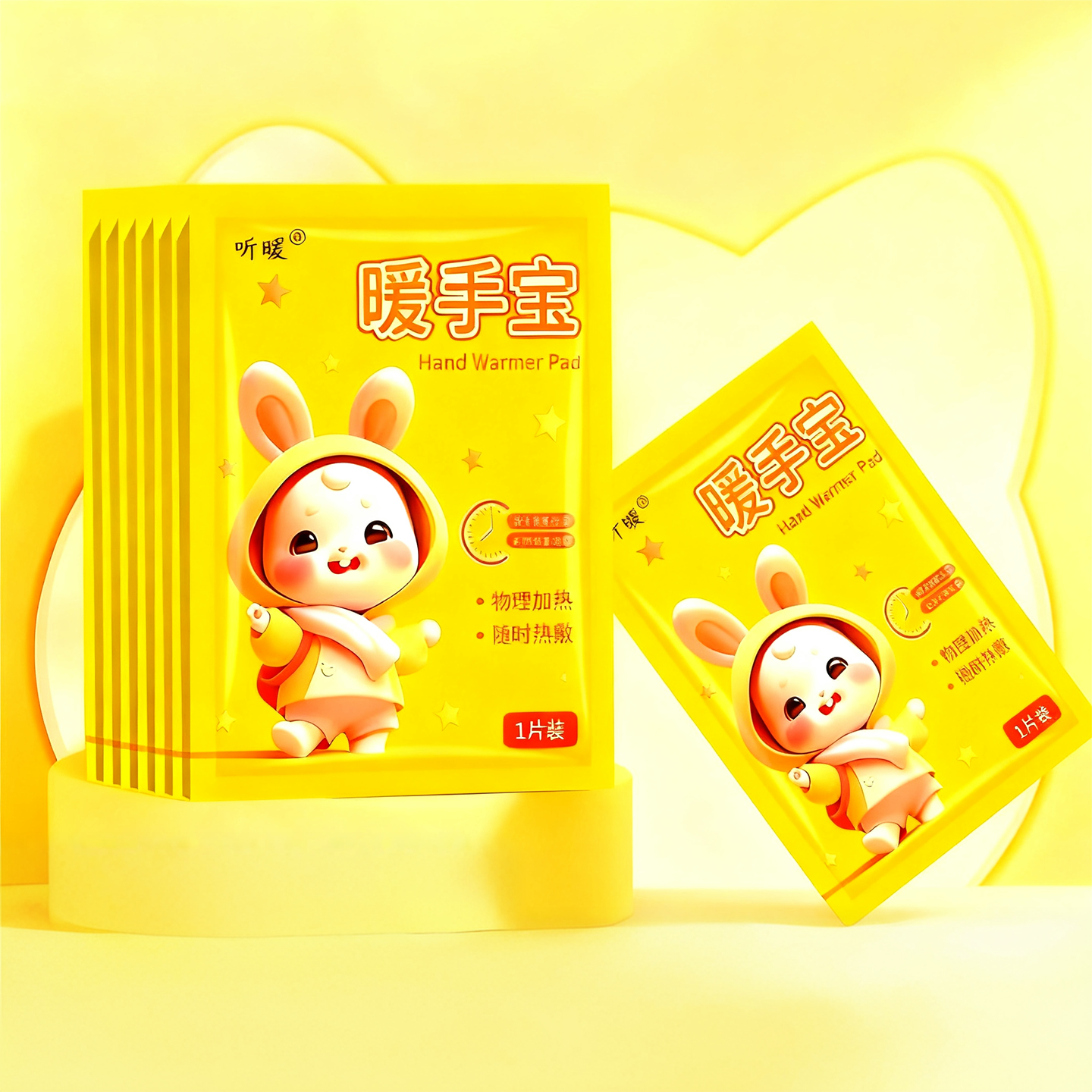 自发热暖手宝手握式暖宝宝贴暖手学生暖手蛋迷你暖手宝发热替换芯