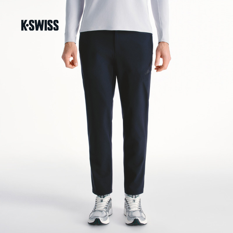KSWISS盖世威运动裤男 新款时尚休闲简约经典百搭梭织长裤1011493