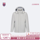 KSWISS盖世威羽绒服男冬季 潮流舒适保暖运动上衣1010839 时尚