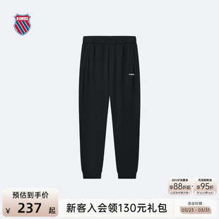 时尚 春季 舒适简约经典 长款 1010280 KSWISS盖世威运动裤 针织裤 男