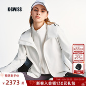 休闲时尚 KSWISS盖世威外套女 新款 舒适简约百搭二合一上衣1911524
