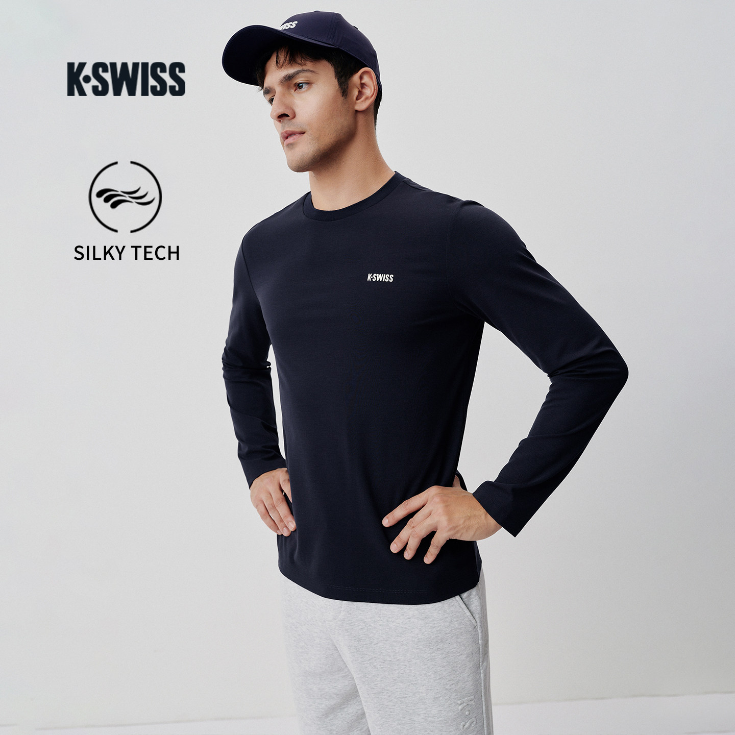 KSWISS盖世威T恤男休闲亲肤上衣图片