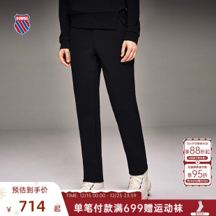 加绒针织长裤 KSWISS盖世威运动裤 百搭舒适时尚 冬季 1910852 女