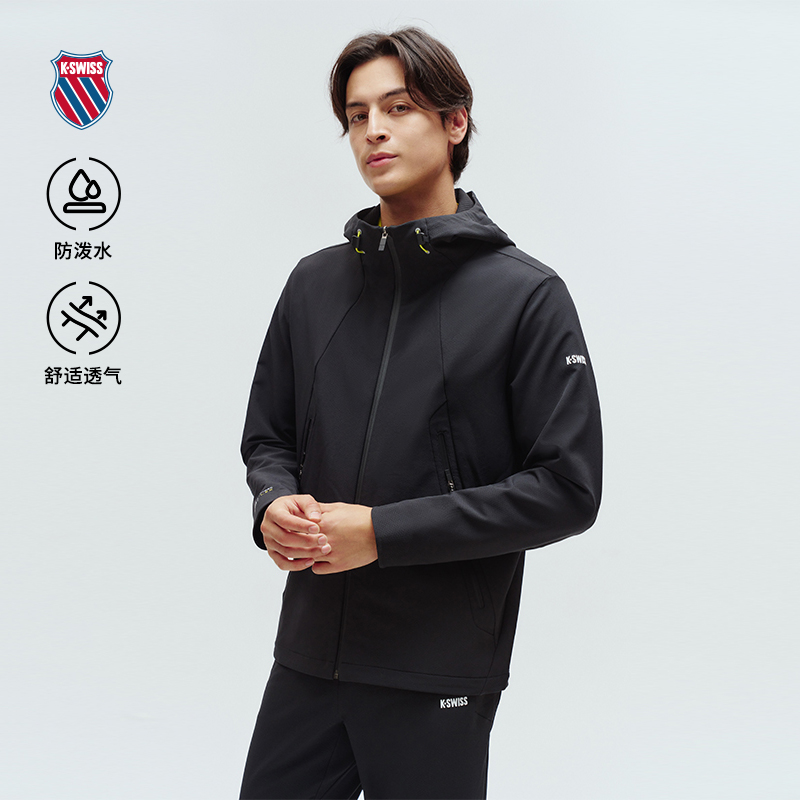 KSWISS盖世威外套男防水保暖上衣
